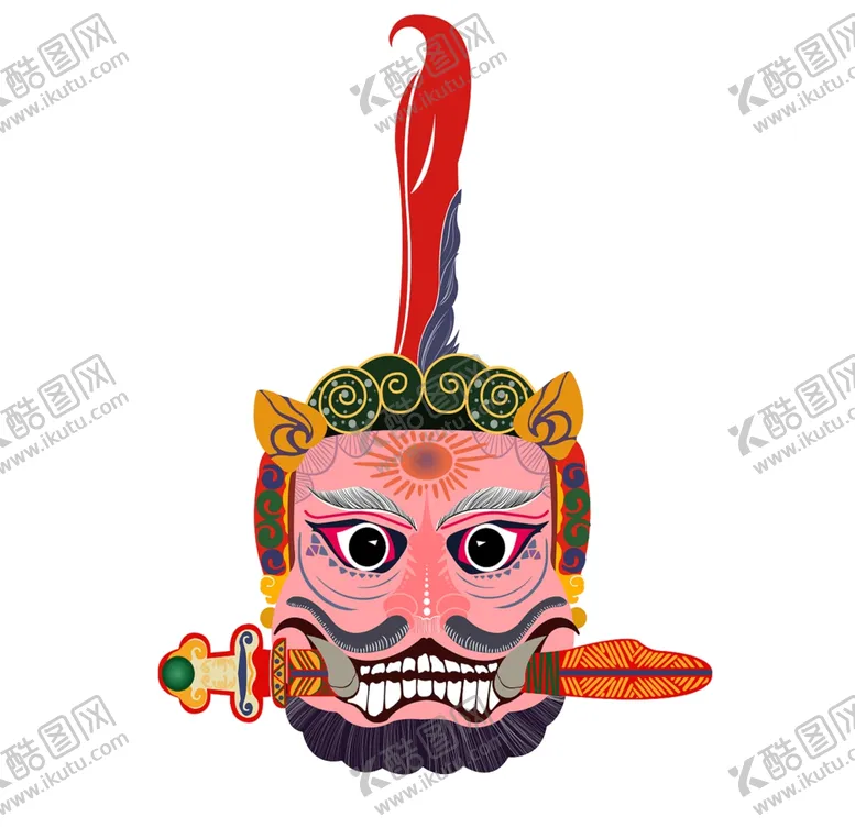 编号：36507807021621044185【酷图网】源文件下载-中国风少数民族装饰画合层