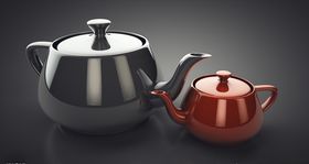 C4D模型动画茶壶