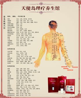 养生馆海报