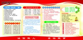 安全生产展板