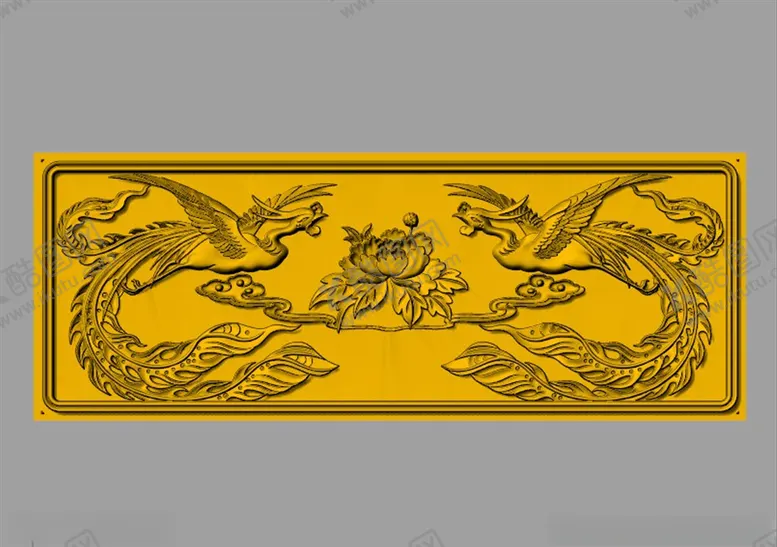 编号：45489004210407034626【酷图网】源文件下载-CAD浮雕装饰画模型