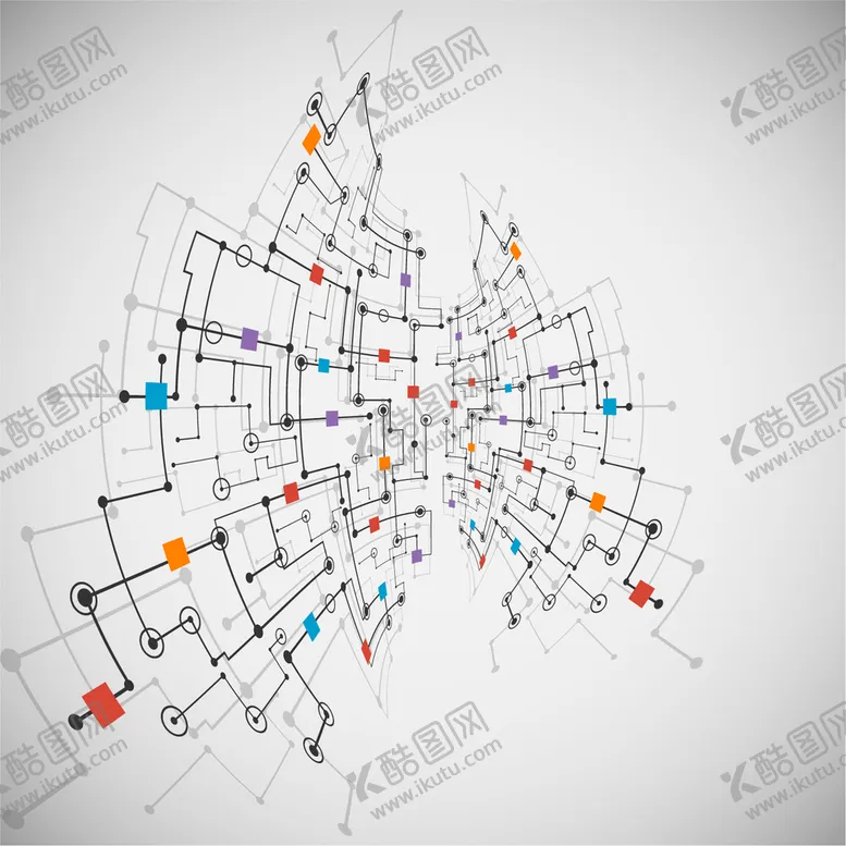 编号：72158009140444592316【酷图网】源文件下载-白色科技感背景