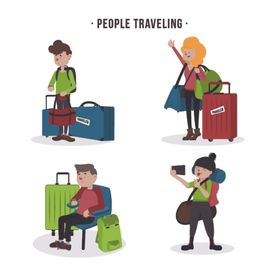 旅行人物