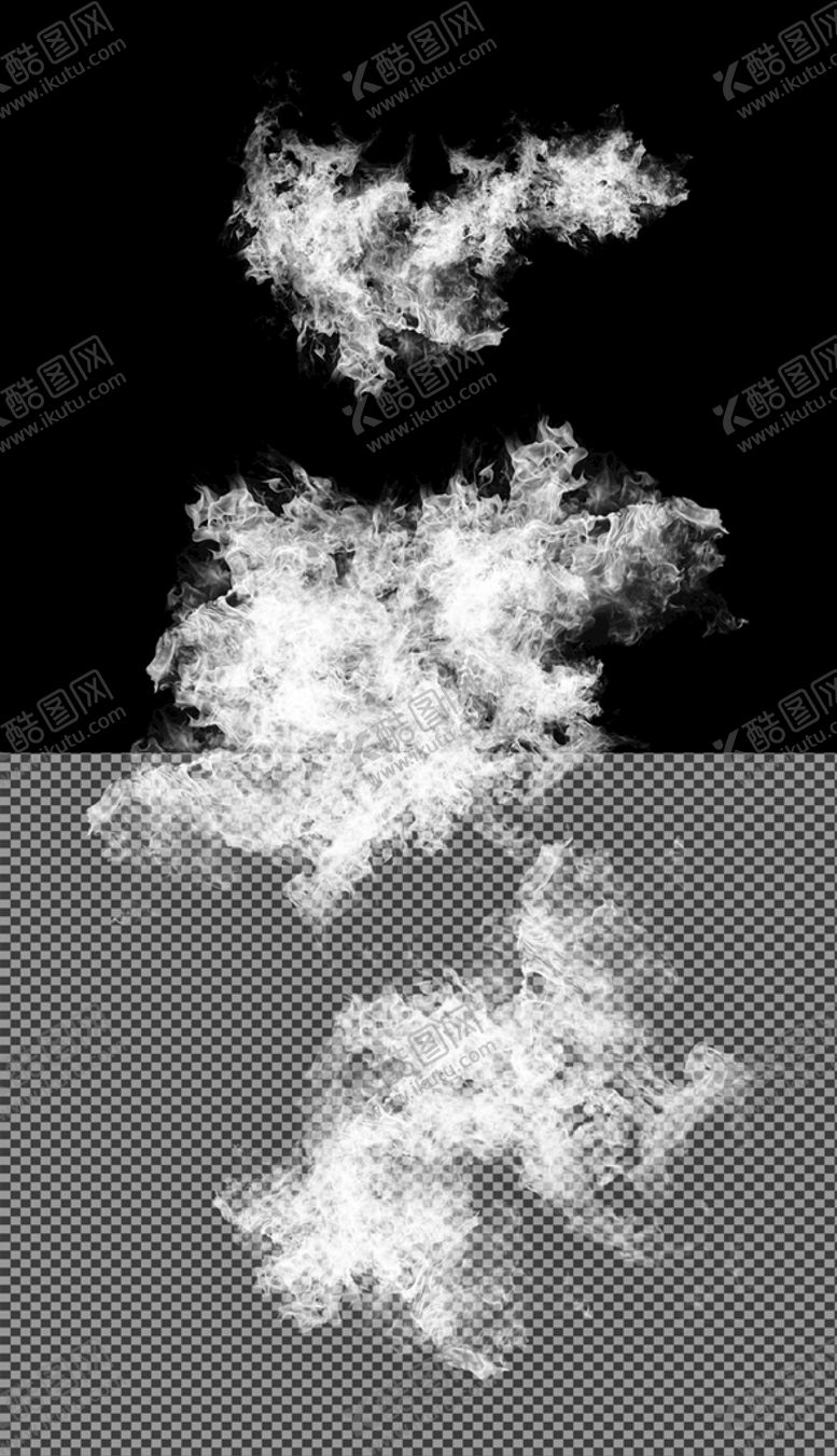 编号：92194012101756062510【酷图网】源文件下载-白云烟雾免抠云朵蓝天乌云云层浮