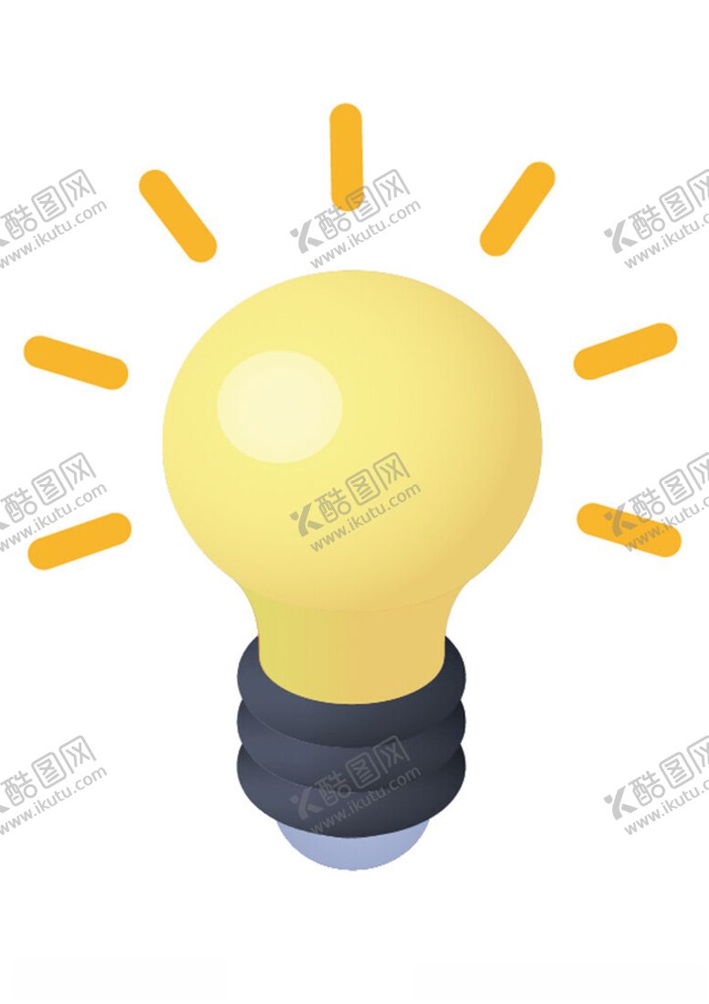 编号：40407601270800299998【酷图网】源文件下载-电灯灯泡照明节能灯卡通手绘元素