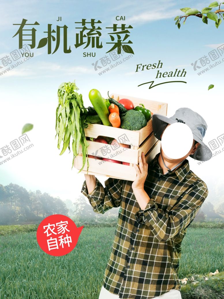 编号：44426209170053018720【酷图网】源文件下载-有机蔬菜