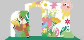 清新女孩打卡点