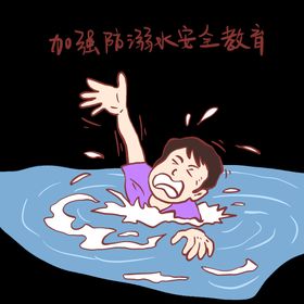 编号：71250909232056436587【酷图网】源文件下载-防溺水安全教育