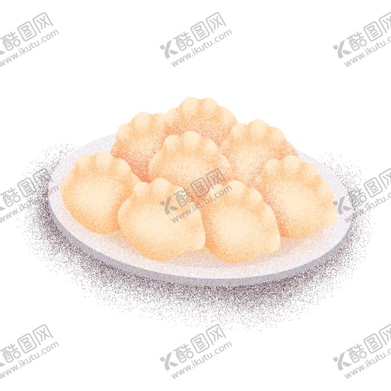 编号：13929105101620388049【酷图网】源文件下载-手绘饺子素材