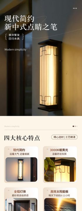 现代简约风详情