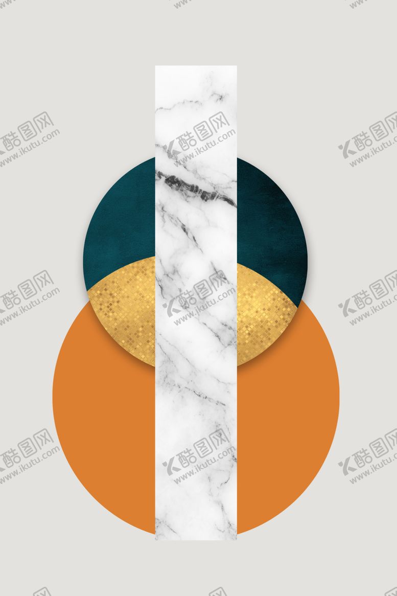 编号：10556003230455382928【酷图网】源文件下载-抽象几何装饰画