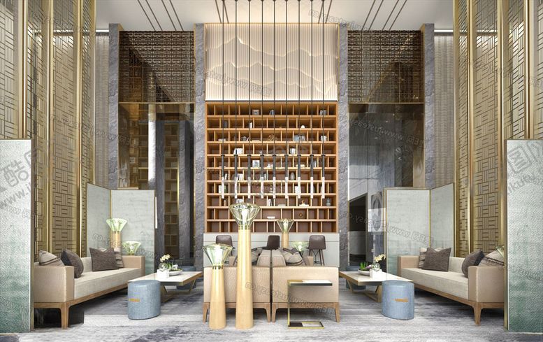 编号：22786509090359353392【酷图网】源文件下载-接待厅