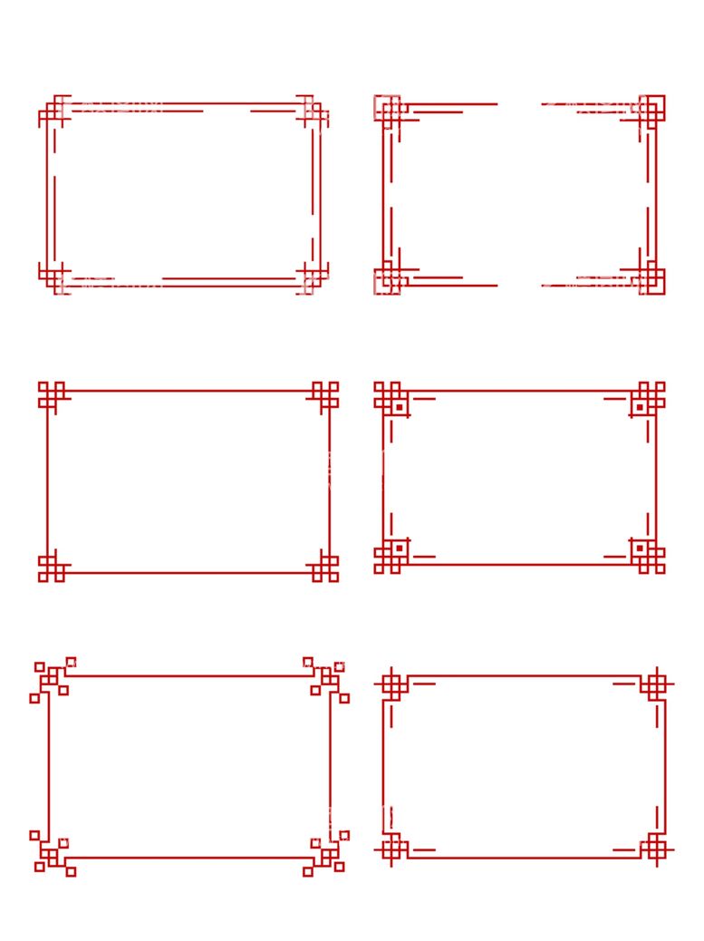 编号：67206303212329308319【酷图网】源文件下载-古风边框