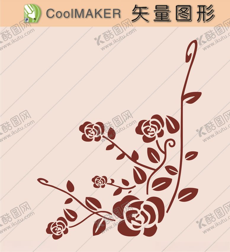 编号：28040806280100467518【酷图网】源文件下载-花草剪纸花草壁纸简洁手绘