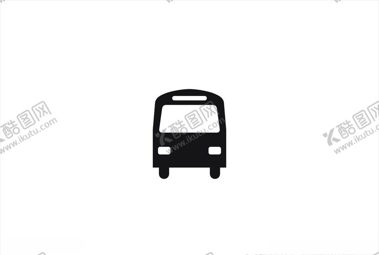 编号：29311610090504125871【酷图网】源文件下载-公交车图标矢量