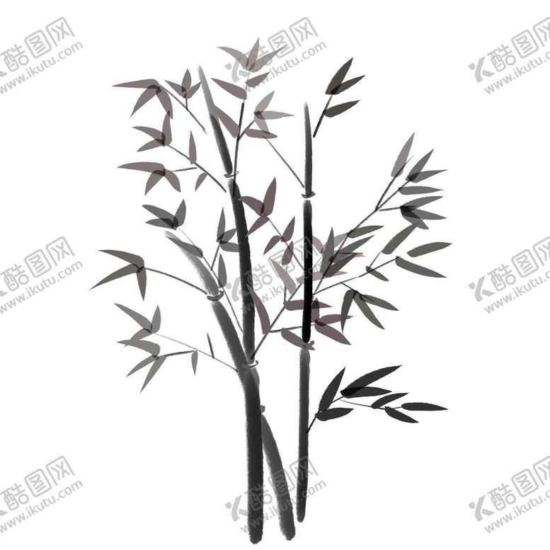 编号：27354809231920526321【酷图网】源文件下载-水墨竹