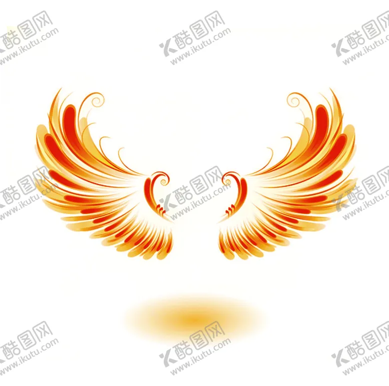 编号：84357603140440561356【酷图网】源文件下载-金色翅膀