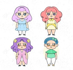 卡哇伊卡通形象