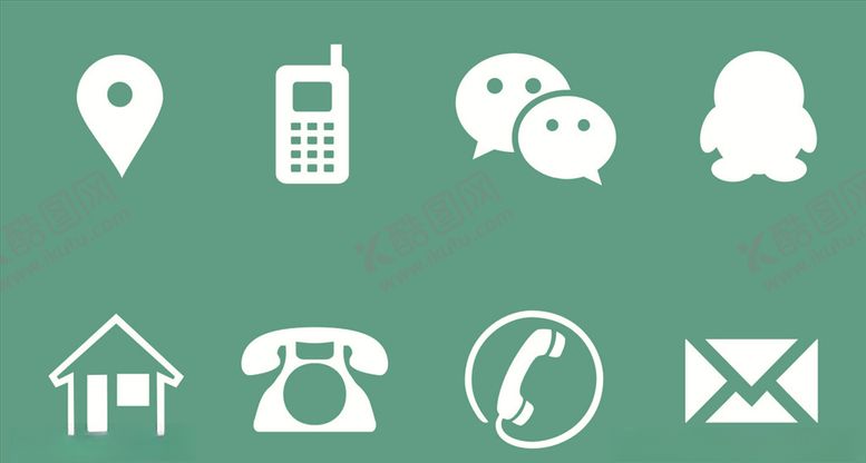 编号：50514109271914166489【酷图网】源文件下载-电话地址小图标