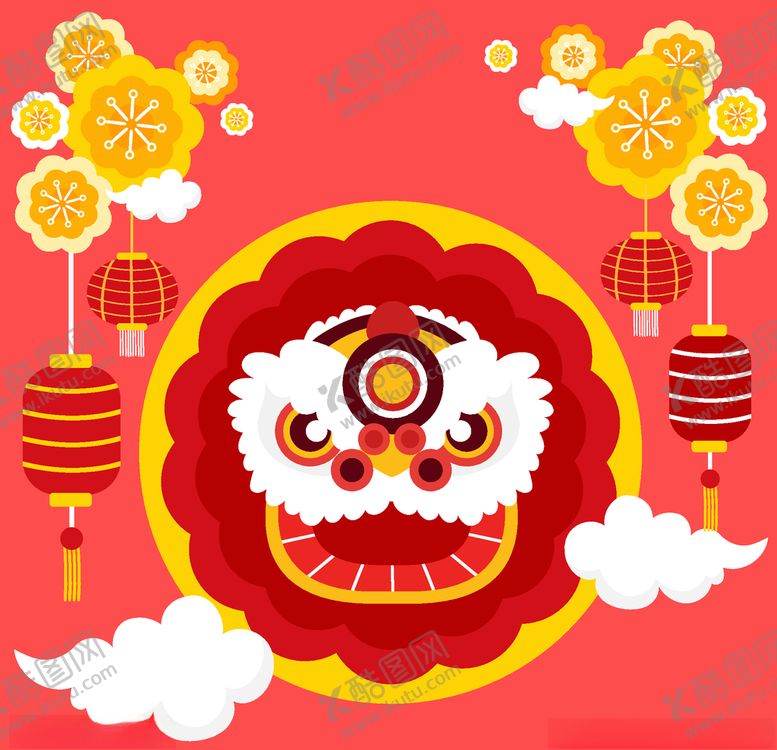 编号：20804604160136023029【酷图网】源文件下载-舞狮子