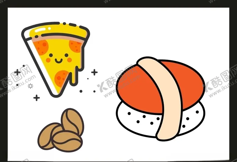 编号：78221606301206283991【酷图网】源文件下载-卡通美食餐饮