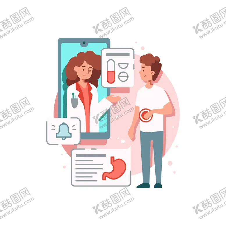 编号：76158909300101321340【酷图网】源文件下载-互联网医疗
