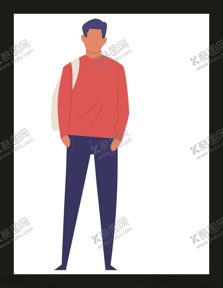 编号：53673101251149078645【酷图网】源文件下载-手绘男人男孩