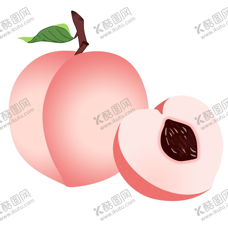 编号：86947810180509501352【酷图网】源文件下载-桃子PSD图层