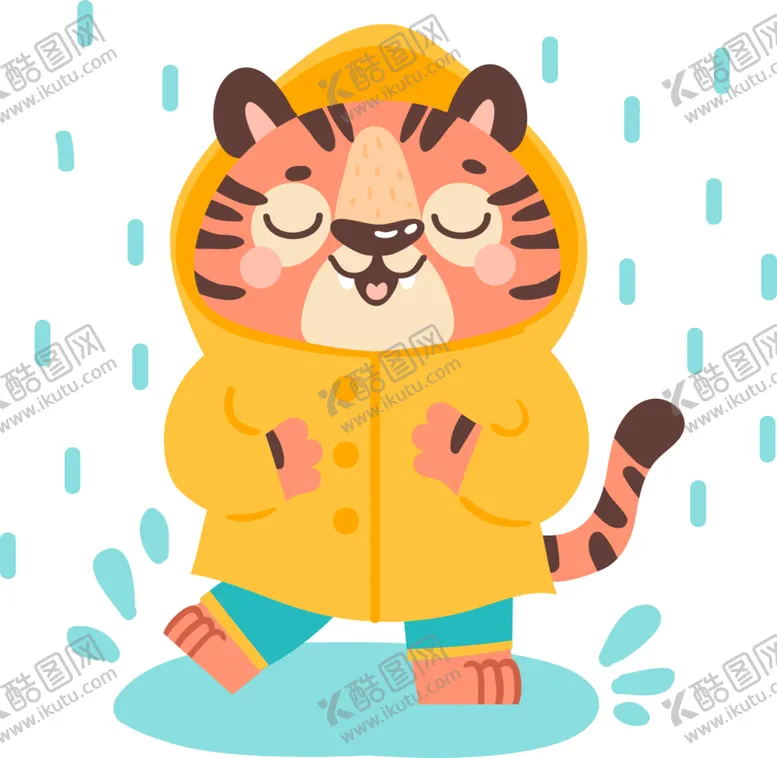 编号：23239901222315039320【酷图网】源文件下载-虎年卡通插画