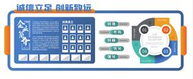 大气数据微立体办公形象墙