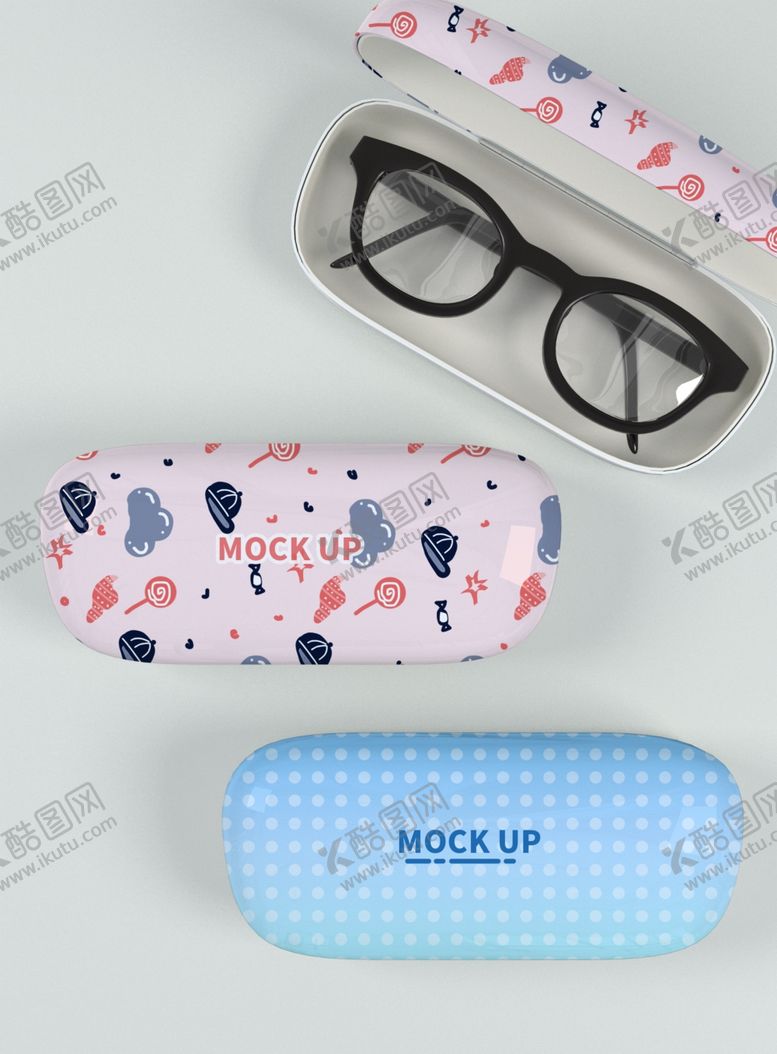 编号：22799009161605028286【酷图网】源文件下载-眼镜盒样机