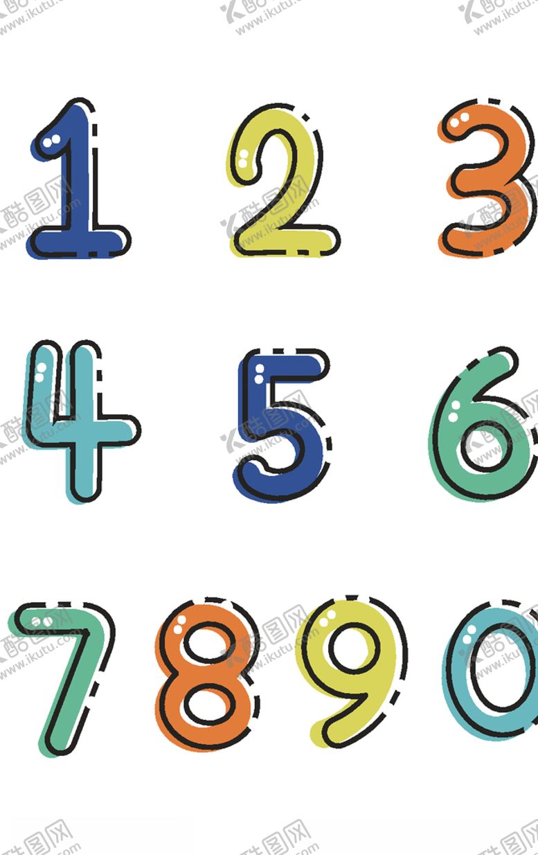 编号：50852807051723013534【酷图网】源文件下载-数字字体设计