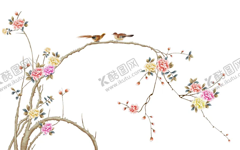 编号：24931109221945468656【酷图网】源文件下载-花鸟