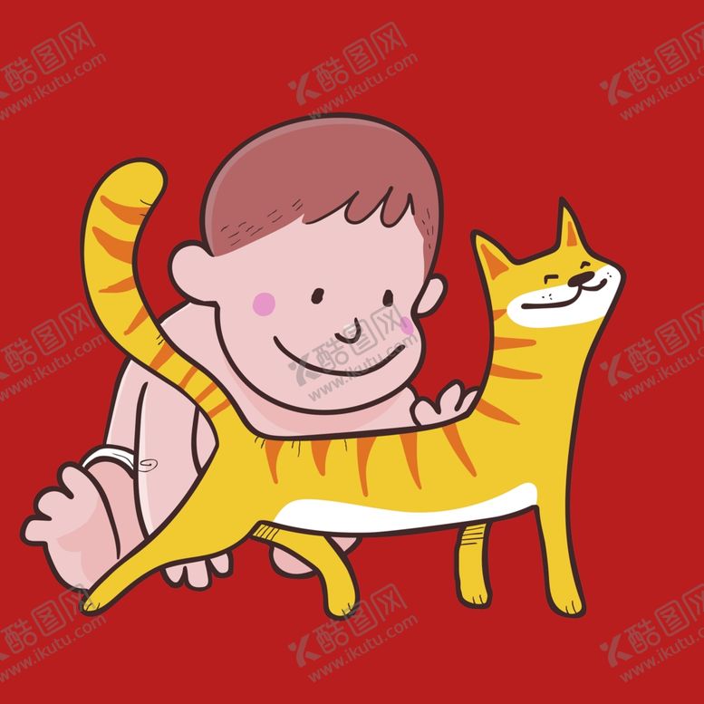 编号：21182203080609529110【酷图网】源文件下载-手绘卡通儿童