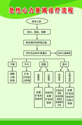 急性心力衰竭诊疗流程