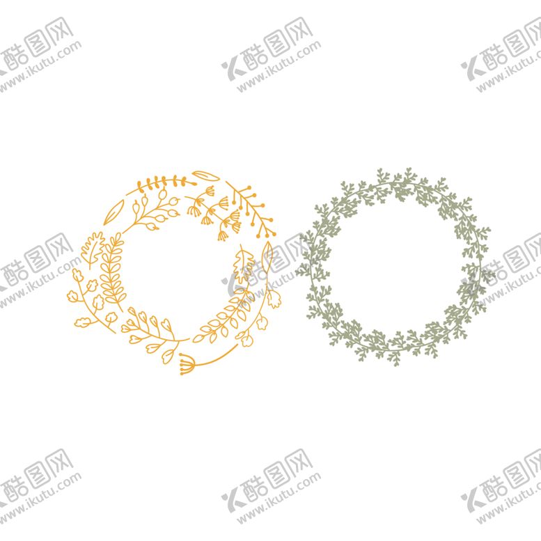 编号：30644807121616504783【酷图网】源文件下载-花环