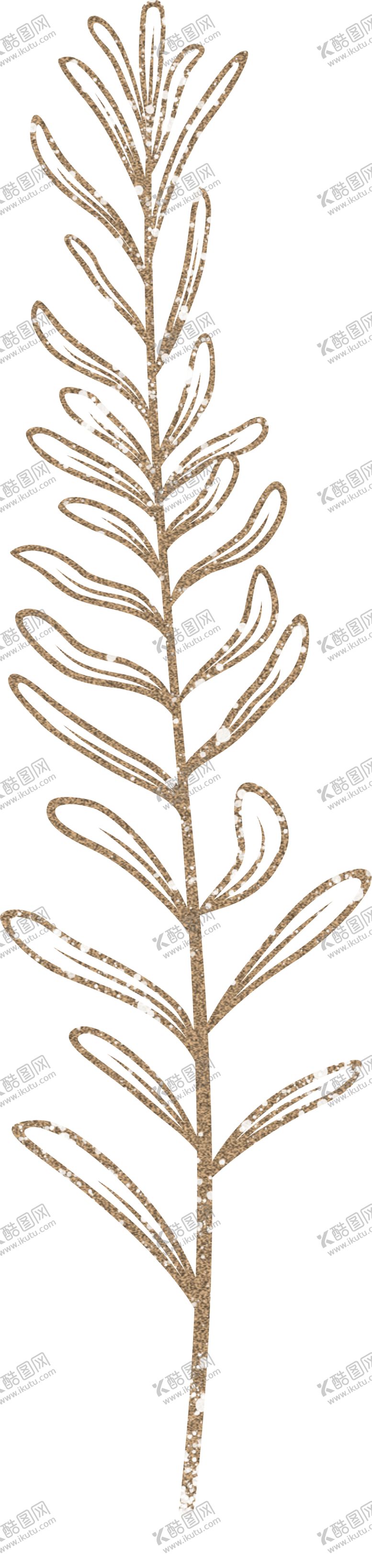 编号：41681102070259022632【酷图网】源文件下载-手绘花朵线条