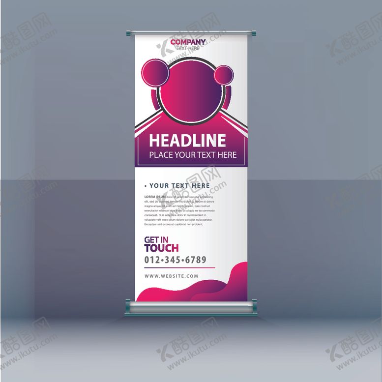 编号：54389410031943344327【酷图网】源文件下载-易拉宝展板