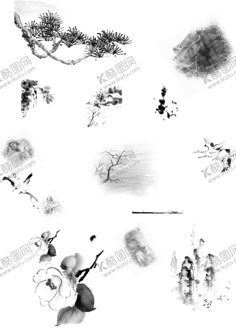 编号：93823510111718408354【酷图网】源文件下载-黑白素材