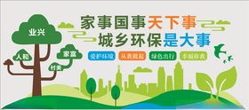 绿色环保文化墙