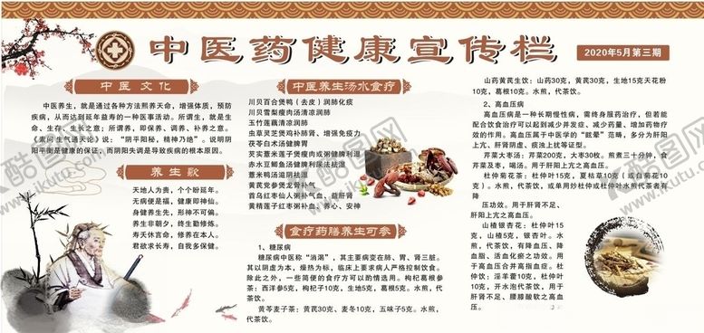 编号：15763206190352453159【酷图网】源文件下载-中医药宣传栏