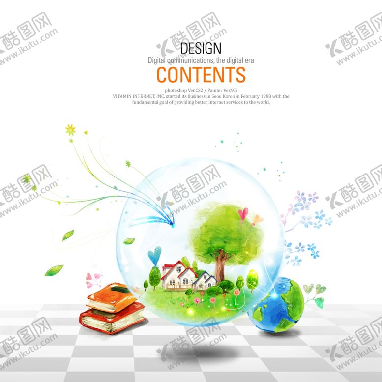 编号：92669507031927532229【酷图网】源文件下载-水彩风景