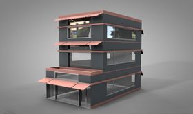 C4D口罩三层过滤