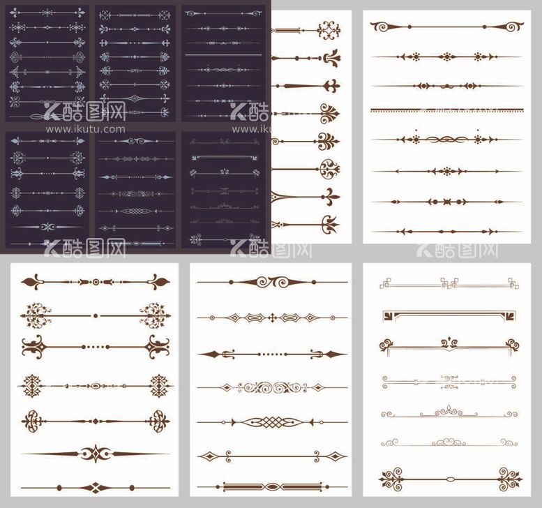 编号：53604510180916456913【酷图网】源文件下载-欧式花纹线条