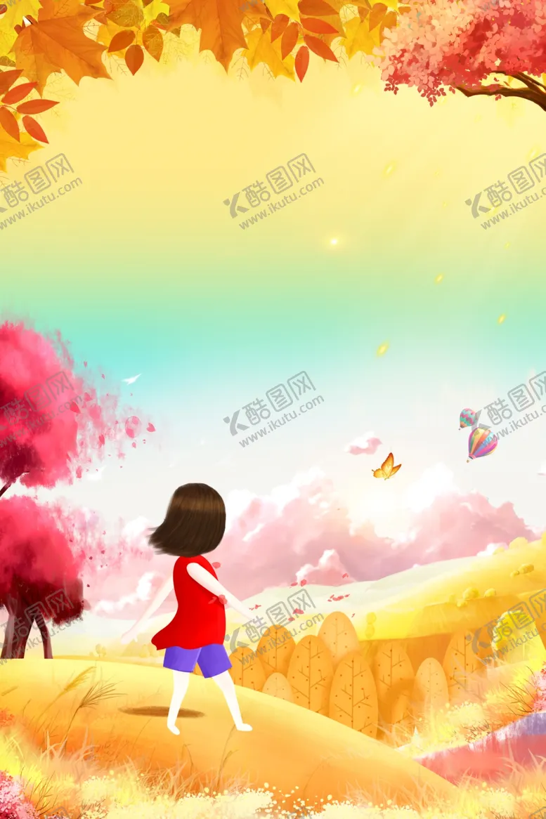 编号：60572005030431313892【酷图网】源文件下载-秋日背景
