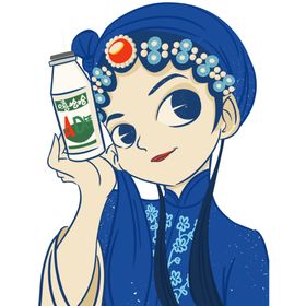 国潮人物手绘