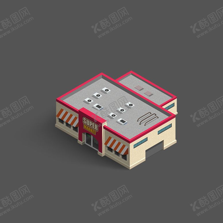 编号：70605307082149098877【酷图网】源文件下载-扁平建筑