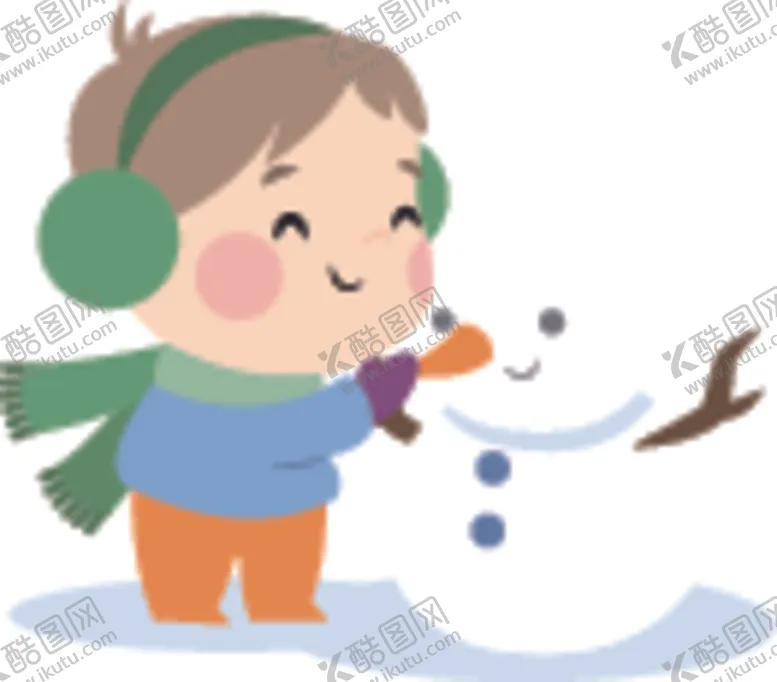 编号：48143007010607368395【酷图网】源文件下载-堆雪人