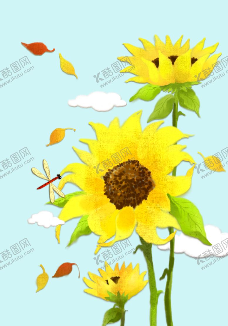 编号：65379009302125305136【酷图网】源文件下载-向日葵花朵