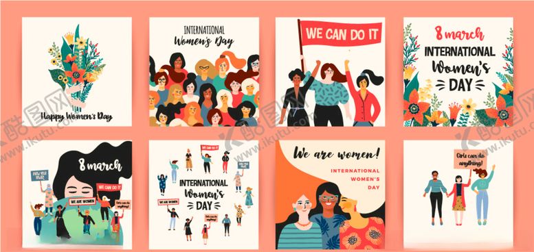 编号：22730110211612404403【酷图网】源文件下载-妇女节